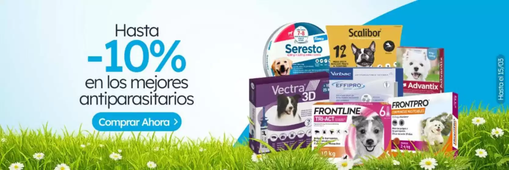 Catálogo Miscota en Madrid | Hasta -10% en los mejores antiparasitarios | 2026-02-23T00:00:00.000Z - 2026-03-15T00:00:00.000Z