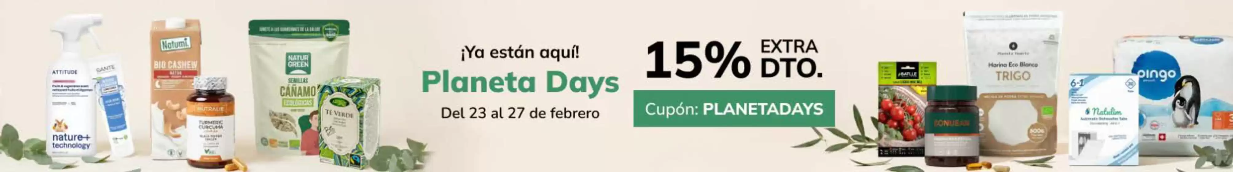 Catálogo Planeta Huerto en Bembibre | 15% dto extra | 2026-02-23T00:00:00.000Z - 2026-02-27T00:00:00.000Z