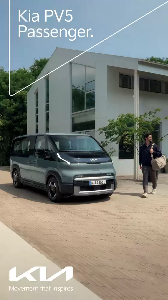 Catálogo Kia en Jaén | PV5 Passenger | 2026-02-24T00:00:00.000Z - 2026-12-31T00:00:00.000Z