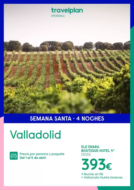 Catálogo Travelplan en Mondragón | Travelplan Valladolid provincia | 2026-02-24T00:00:00.000Z - 2026-04-05T00:00:00.000Z