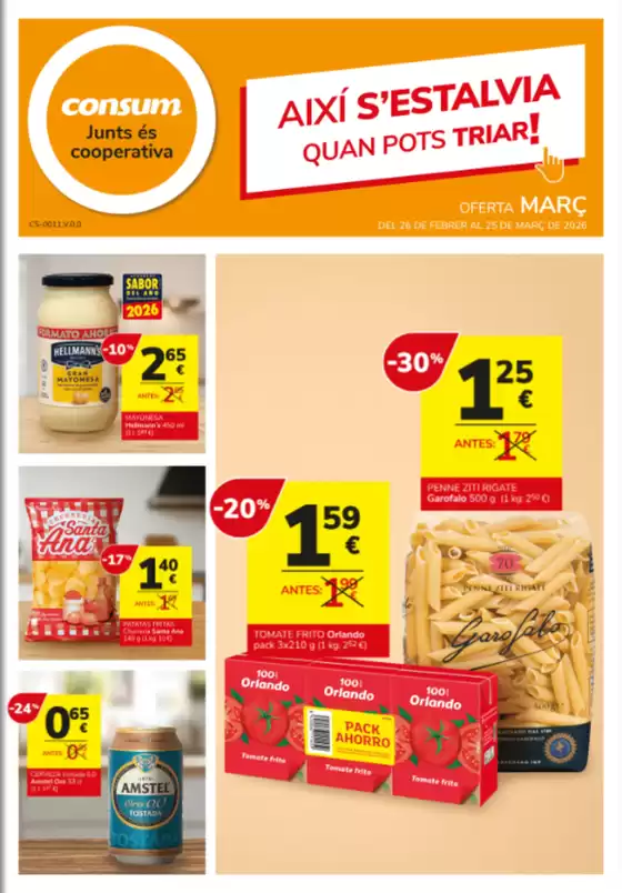 Catálogo Consum | Oferta Març | 2026-02-26T00:00:00.000Z - 2026-03-25T00:00:00.000Z