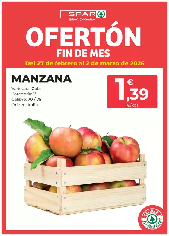 Catálogo SPAR Gran Canaria | Ofertón Fin De Mes | 2026-02-27T00:00:00.000Z - 2026-03-02T00:00:00.000Z