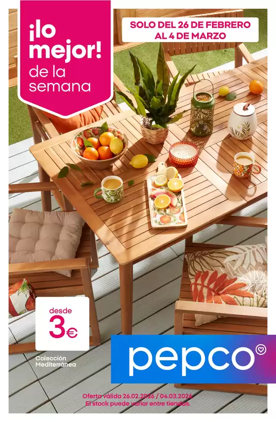 Catálogo Pepco | ¡Lo Mejor! De La Semana | 2026-02-26T00:00:00.000Z - 2026-03-04T00:00:00.000Z