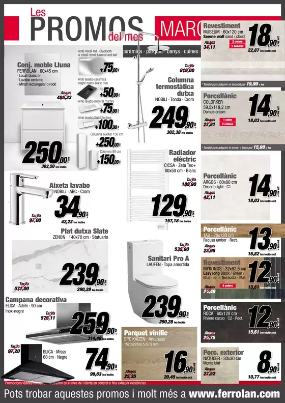 Catálogo Ferrolan | Les Promos del mes | 2026-03-01T00:00:00.000Z - 2026-03-31T00:00:00.000Z