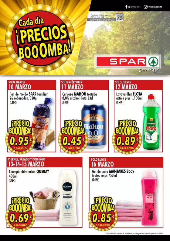 Catálogo SPAR | SPAR bombazos 10 -16 marzo | 2026-03-10T00:00:00.000Z - 2026-03-16T00:00:00.000Z