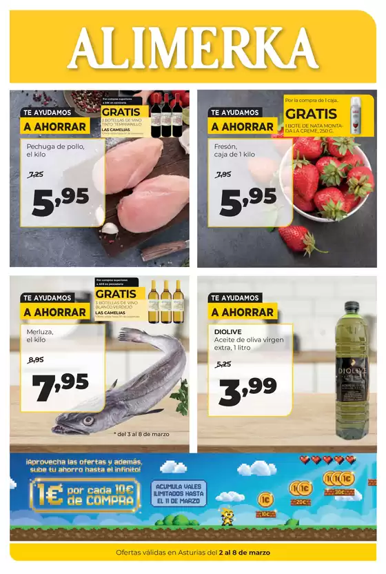 Catálogo Alimerka | Semanal del - Alimerka | 2026-03-02T00:00:00.000Z - 2026-03-08T00:00:00.000Z