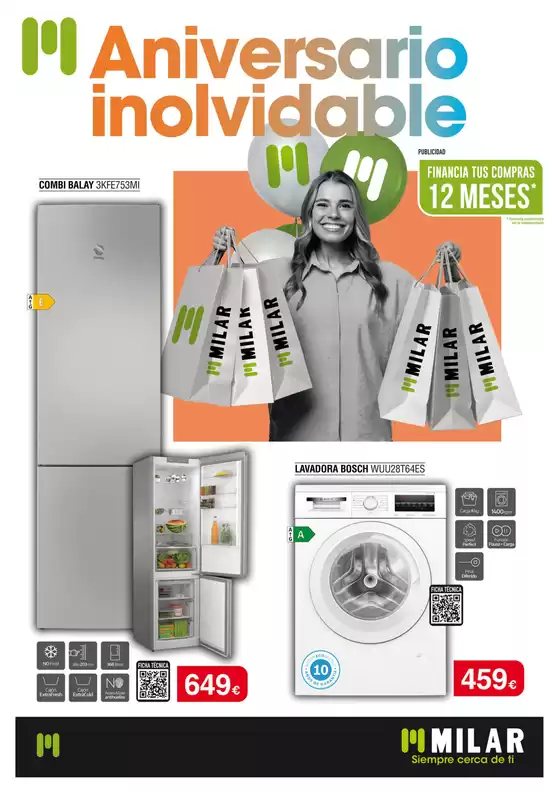 Catálogo Milar | Aniversario inolvidable | 2026-03-02T00:00:00.000Z - 2026-03-31T00:00:00.000Z