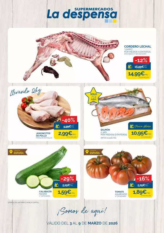Catálogo Supermercados La Despensa | ¡Somos de aquí! | 2026-03-03T00:00:00.000Z - 2026-03-09T00:00:00.000Z