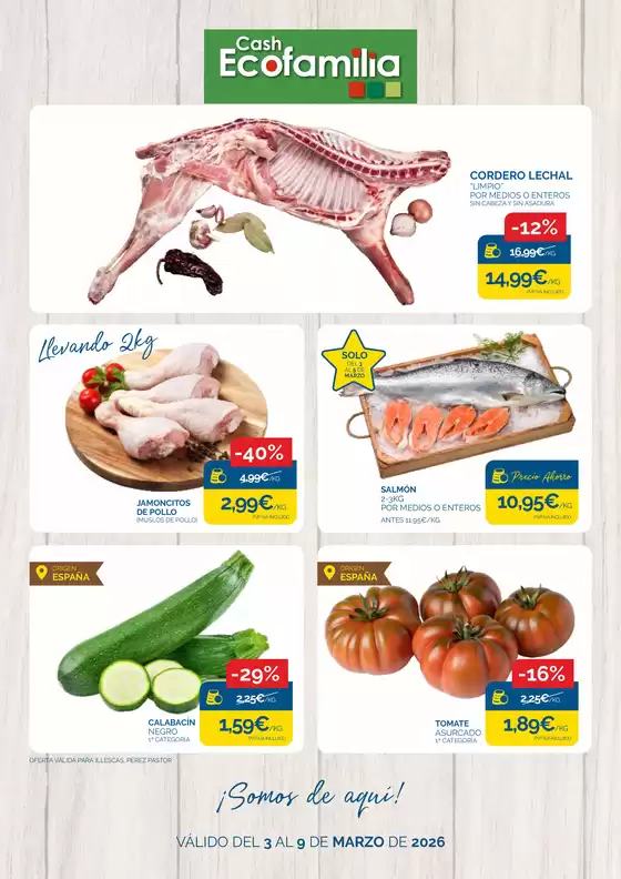 Catálogo Cash Ecofamilia | Válido Del 3 Al 9 De Marzo De 2026 | 2026-03-03T00:00:00.000Z - 2026-03-09T00:00:00.000Z