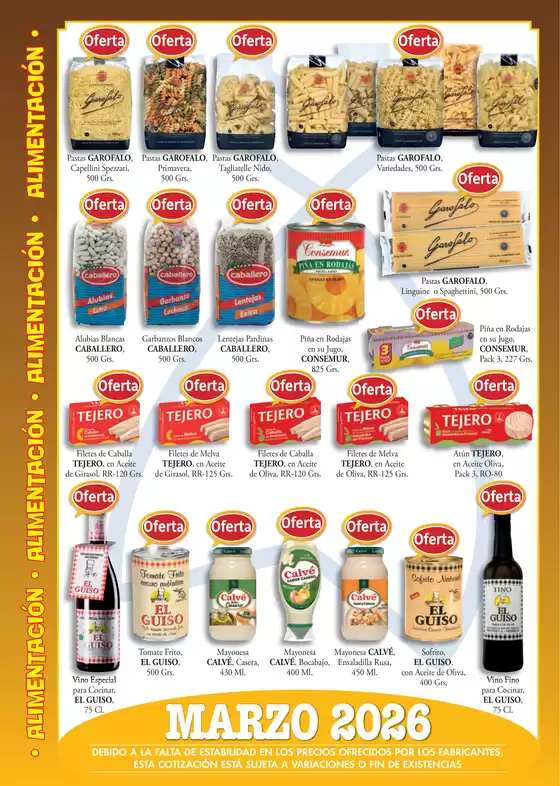 Catálogo Cash Barea | Ofertas Marzo 2026 | 2026-03-01T00:00:00.000Z - 2026-03-31T00:00:00.000Z