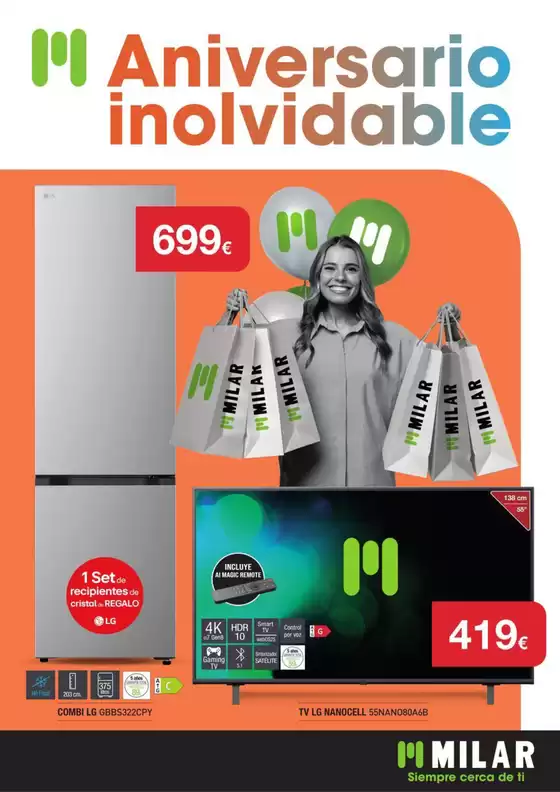Catálogo Milar | Aniversario Inolvidable Milar 2026 | 2026-03-03T00:00:00.000Z - 2026-03-31T00:00:00.000Z