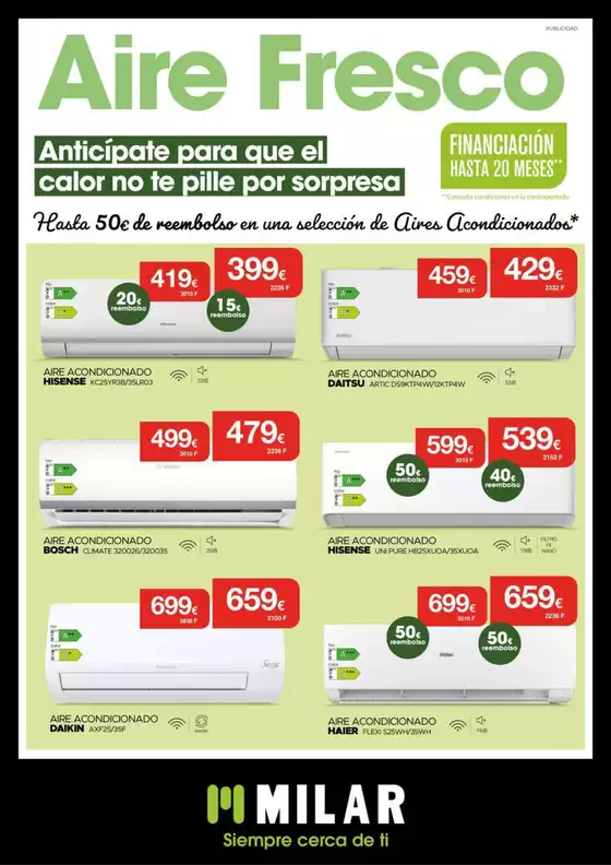 Catálogo Milar | Aire Fresco | 2026-03-03T00:00:00.000Z - 2026-03-31T00:00:00.000Z