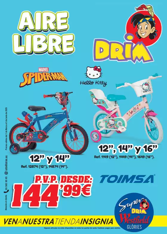 Catálogo DRIM | Catálogo DRIM | 2026-03-01T00:00:00.000Z - 2026-06-05T00:00:00.000Z