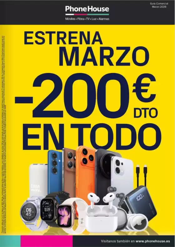 Catálogo Phone House en Arrecife | Estrena Marzo | 2026-03-01T00:00:00.000Z - 2026-03-31T00:00:00.000Z
