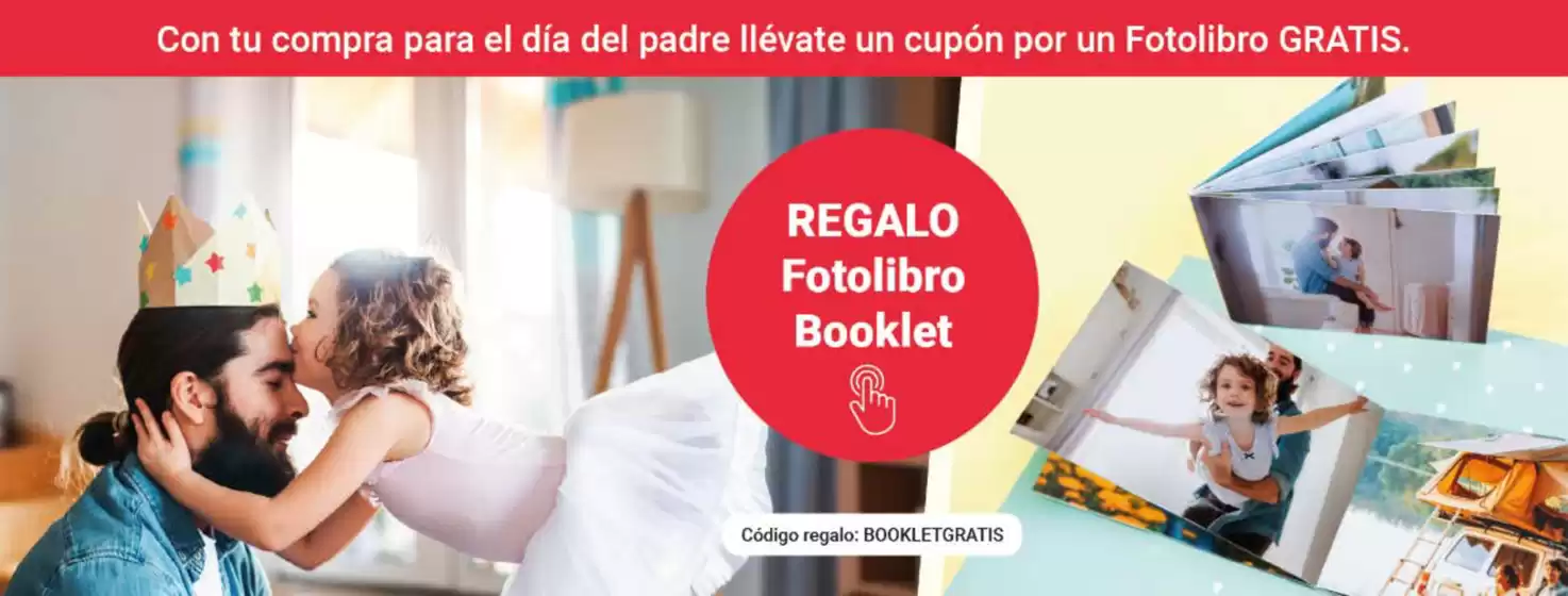 Catálogo Fotoprix | Con tu compra para el día del padre llévate un cupón por un Fotolibro GRATIS. | 2026-03-03T00:00:00.000Z - 2026-03-19T00:00:00.000Z