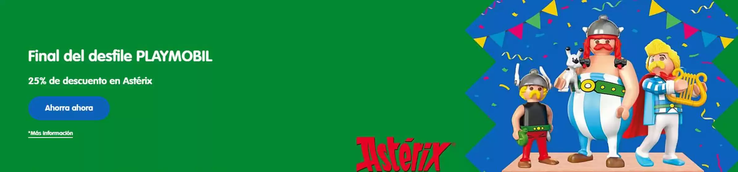Catálogo Playmobil en Ponteareas | 25% de descuento en Astérix | 2026-03-03T00:00:00.000Z - 2026-03-09T00:00:00.000Z
