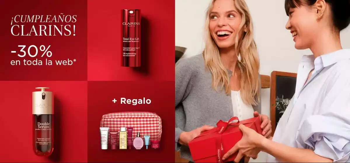 Catálogo Clarins | -30% En Toda La Web | 2026-03-03T00:00:00.000Z - 2026-03-10T00:00:00.000Z