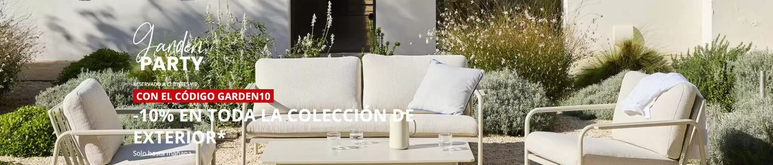 Catálogo Maisons du Monde | -10% En Toda La Colección De Exterior | 2026-03-04T00:00:00.000Z - 2026-03-05T00:00:00.000Z