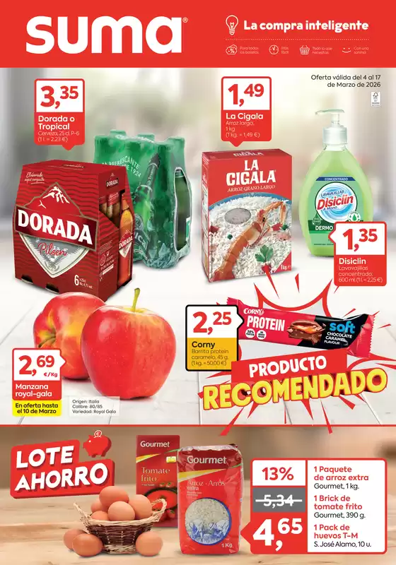 Catálogo Suma Supermercados | Oferta válida del 4 al 17 de Marzo de 2026 | 2026-03-04T00:00:00.000Z - 2026-03-17T00:00:00.000Z