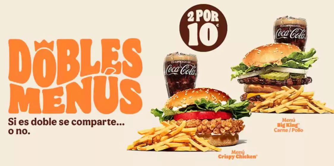 Catálogo Burger King | 2 Por 10€ | 2026-03-04T00:00:00.000Z - 2026-03-10T00:00:00.000Z