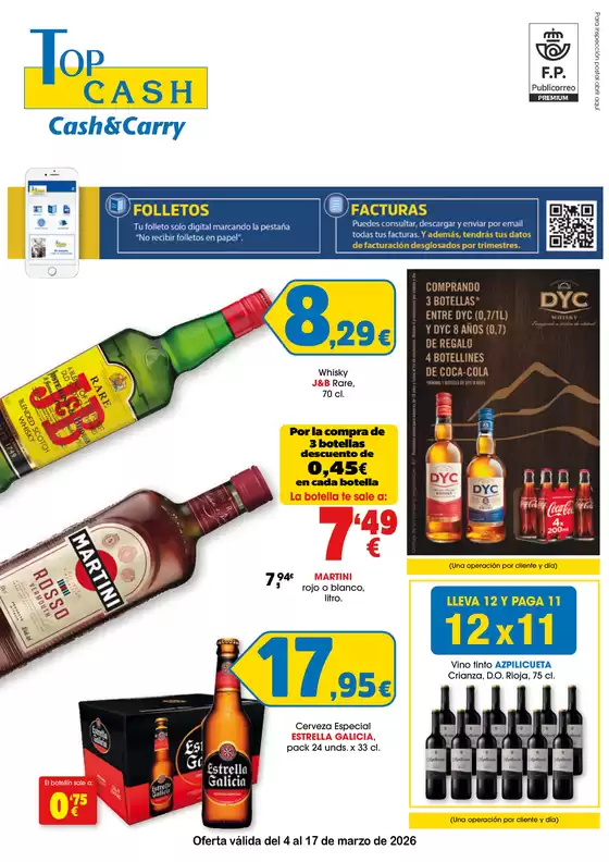 Catálogo Top Cash | Oferta válida del 4 al 17 de marzo de 2026 | 2026-03-04T00:00:00.000Z - 2026-03-17T00:00:00.000Z