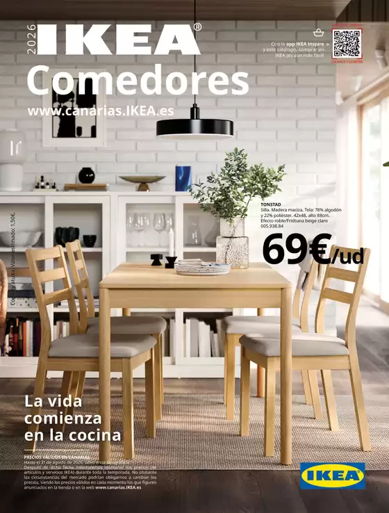 Catálogo IKEA | Comedores | 2026-03-05T00:00:00.000Z - 2026-08-31T00:00:00.000Z