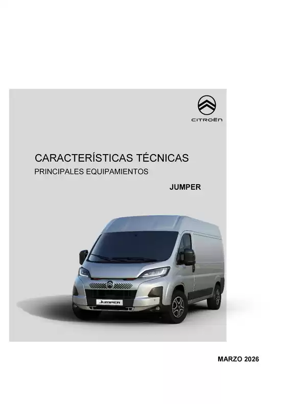 Catálogo Citroën | Nuevo Jumper | 2026-03-05T00:00:00.000Z - 2026-12-31T00:00:00.000Z