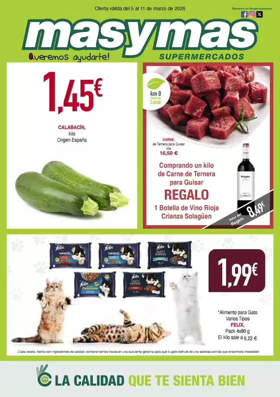 Catálogo Masymas | Oferta válida del 5 al 11 de marzo de 2026 | 2026-03-05T00:00:00.000Z - 2026-03-11T00:00:00.000Z