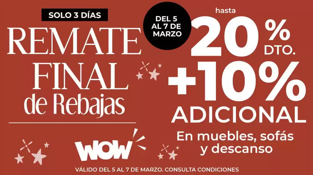 Catálogo WOW Málaga, Style&Home by Mubak | Solo 3 Días | 2026-03-05T00:00:00.000Z - 2026-03-07T00:00:00.000Z