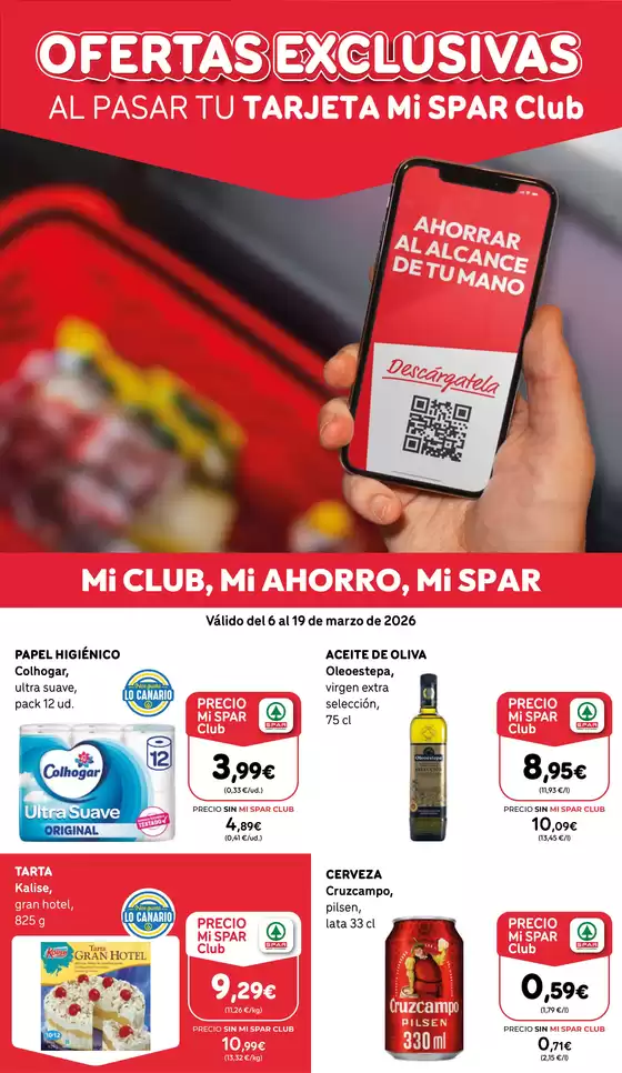 Catálogo SPAR Gran Canaria en Ripollet | Válido del 6 al 19 de marzo de 2026 | 2026-03-06T00:00:00.000Z - 2026-03-19T00:00:00.000Z