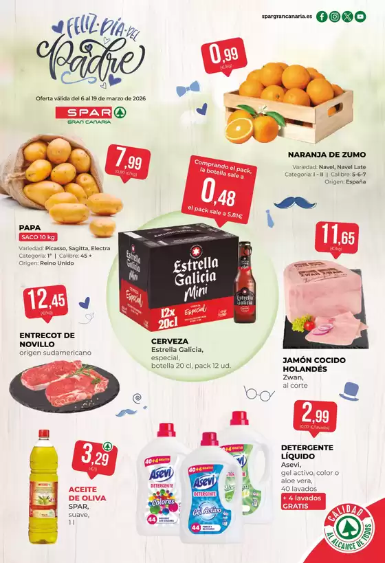 Catálogo SPAR Gran Canaria en Ripollet | Oferta válida del 6 al 19 de marzo de 2026 | 2026-03-06T00:00:00.000Z - 2026-03-19T00:00:00.000Z