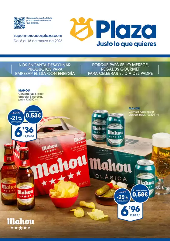 Catálogo Supermercados Plaza en Ripollet | Del 5 al 18 de marzo de 2026 | 2026-03-05T00:00:00.000Z - 2026-03-18T00:00:00.000Z
