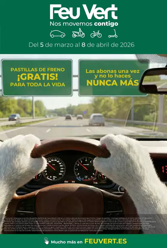 Catálogo Feu Vert en Badalona | Del 5 de marzo al 8 de abril de 2026  | 2026-03-05T00:00:00.000Z - 2026-04-08T00:00:00.000Z