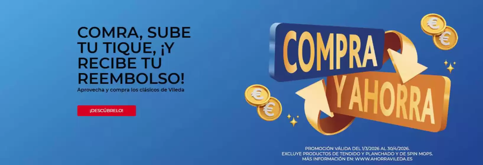 Catálogo Vileda en Noáin | Promoción | 2026-03-06T00:00:00.000Z - 2026-04-30T00:00:00.000Z