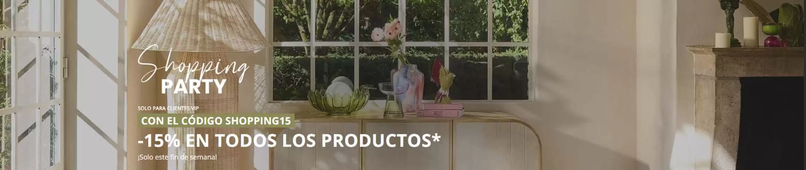 Catálogo Maisons du Monde en Badalona | -15% En Todos Los Productos | 2026-03-06T00:00:00.000Z - 2026-03-08T00:00:00.000Z