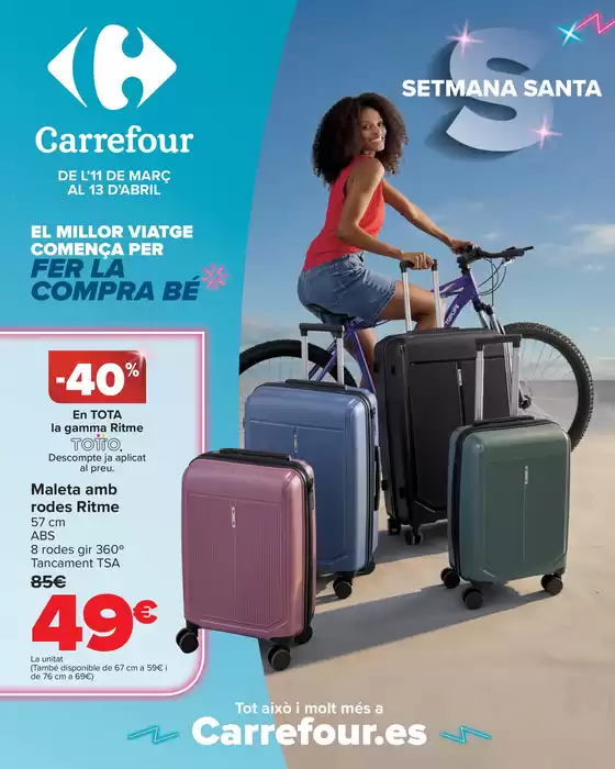 Catálogo Carrefour en Xàbia | PRIMAVERA | 2026-03-11T00:00:00.000Z - 2026-04-13T00:00:00.000Z