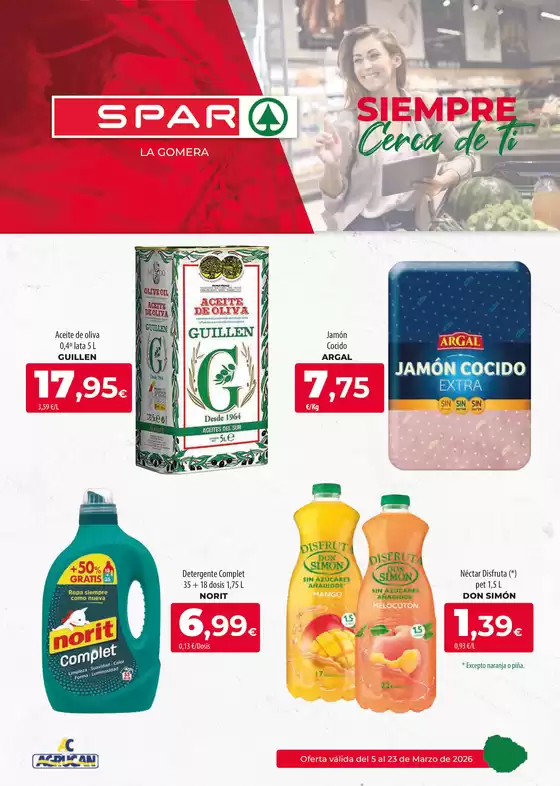 Catálogo Spar Tenerife en Colunga | Folleto Spar Tenerife La Gomera | 2026-03-09T00:00:00.000Z - 2026-03-23T00:00:00.000Z