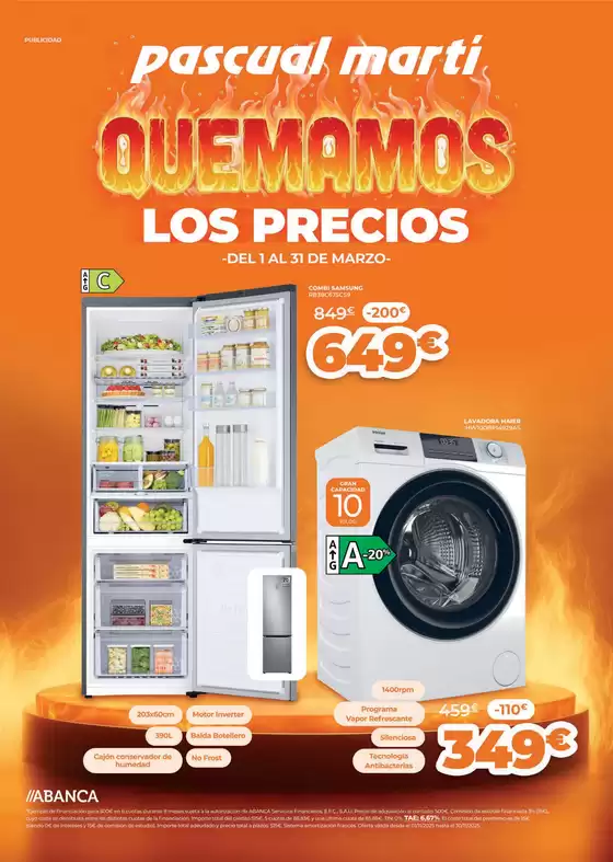 Catálogo Pascual Martí en Ejea de los Caballeros | Quemamos Los Precios | 2026-03-10T00:00:00.000Z - 2026-03-31T00:00:00.000Z