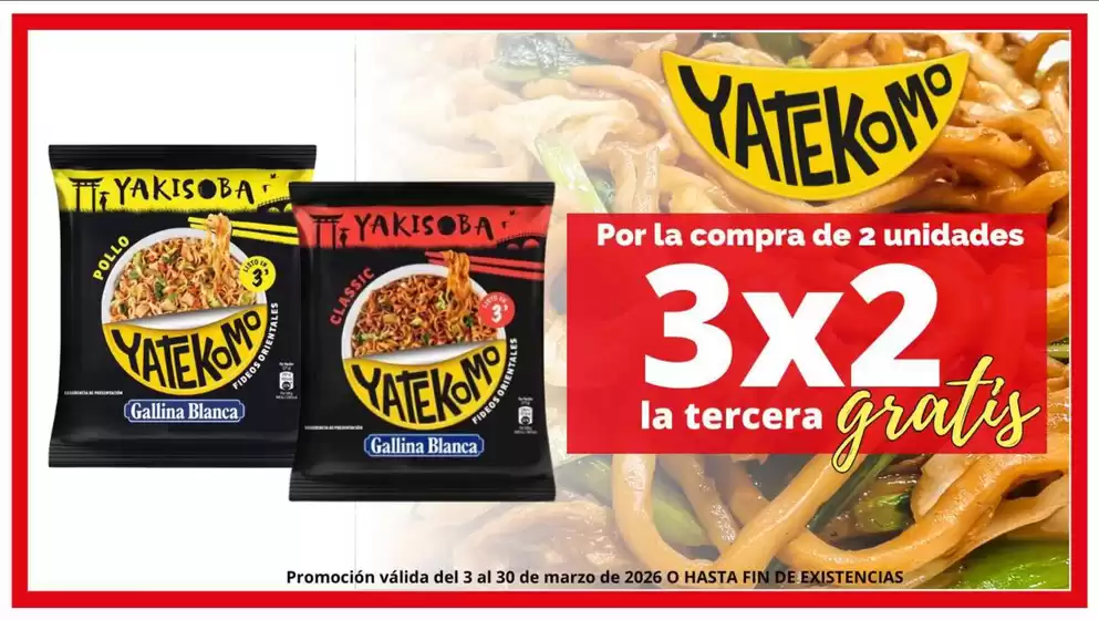 Catálogo Cash Jesuman en Ribamontán al Monte |  ¡Promo 3x2 en Yatekomo! | 2026-03-10T00:00:00.000Z - 2026-03-30T00:00:00.000Z