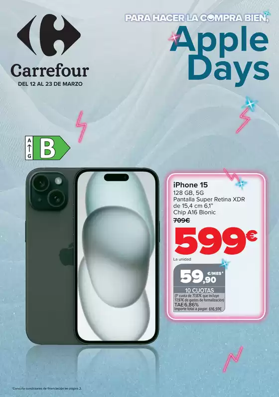 Catálogo Carrefour en Churra | TECNOLOGIA | 2026-03-12T00:00:00.000Z - 2026-03-23T00:00:00.000Z