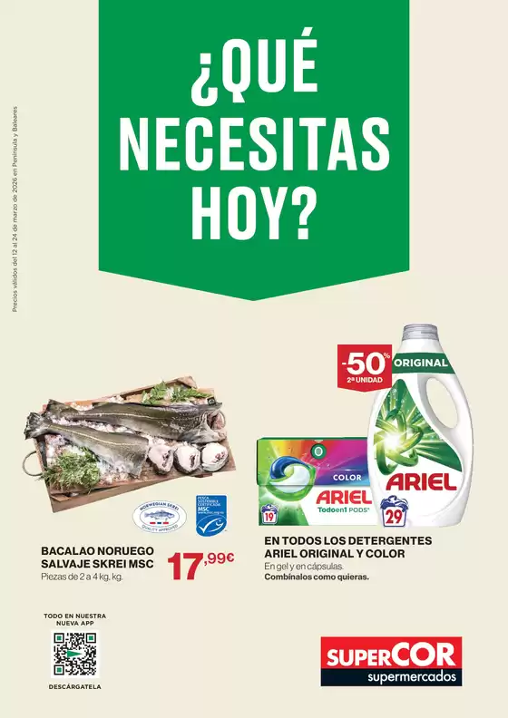 Catálogo Supercor en Sagunt-Sagunto | ¿Qué Necesitas Hoy? | 2026-03-12T00:00:00.000Z - 2026-03-24T00:00:00.000Z