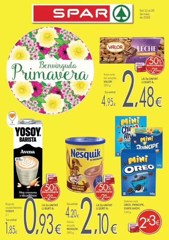 Catálogo Valvi Supermercats en Sagunt-Sagunto | Del 12 al 25 de març de 2026 | 2026-03-12T00:00:00.000Z - 2026-03-25T00:00:00.000Z