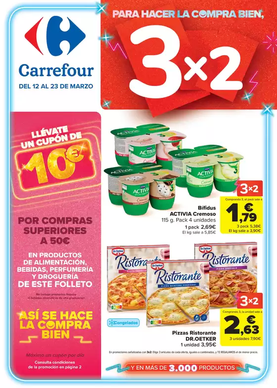 Catálogo Carrefour en Lugones | 3x2 | 2026-03-12T00:00:00.000Z - 2026-03-23T00:00:00.000Z