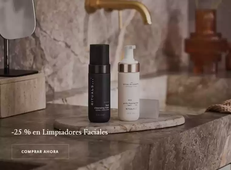 Catálogo Rituals en Utrera | -25% en Limpiadores Faciales | 2026-03-13T00:00:00.000Z - 2026-03-23T00:00:00.000Z