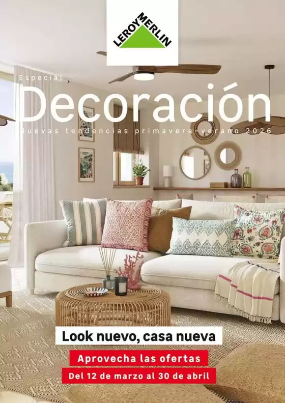 Catálogo Leroy Merlin en Almussafes | Encuentra el look que mejor sienta a tu hogar | 2026-03-12T00:00:00.000Z - 2026-04-30T00:00:00.000Z