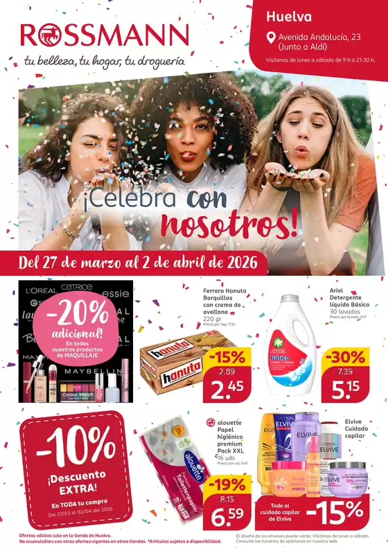 Catálogo Rossmann en Zamora | Del 27 de marzo al 2 de abril de 2026 | 2026-03-27T00:00:00.000Z - 2026-04-02T00:00:00.000Z