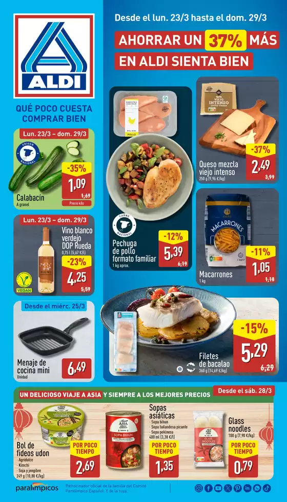 Catálogo ALDI en Calvià | Cuánto más compras en Aldi, más ahorras | 2026-03-25T00:00:00.000Z - 2026-03-29T00:00:00.000Z