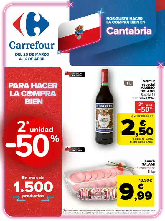 Catálogo Carrefour en Santander | REGIONAL (Articulos locales de Alimentación, dulces, bebidas) | 2026-03-25T00:00:00.000Z - 2026-04-06T00:00:00.000Z