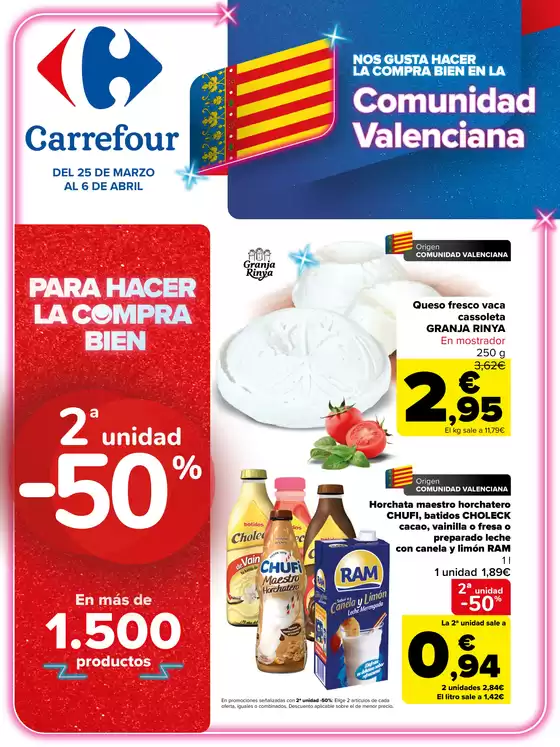 Catálogo Carrefour en Vila-real | REGIONAL (Articulos locales de Alimentación, dulces, bebidas) | 2026-03-25T00:00:00.000Z - 2026-04-06T00:00:00.000Z