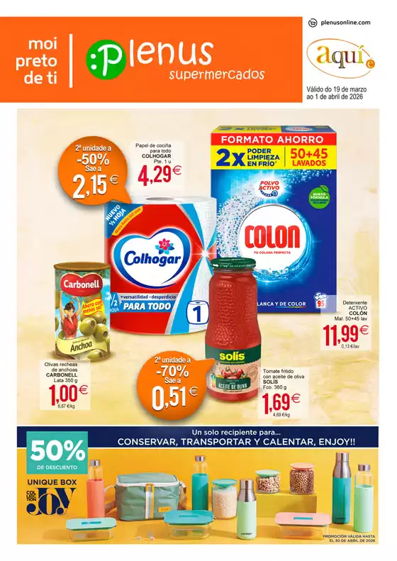 Catálogo Supermercados Aquí en Benalmádena | Catálogo de Supermercados Aquí | 2026-03-19T00:00:00.000Z - 2026-04-01T00:00:00.000Z